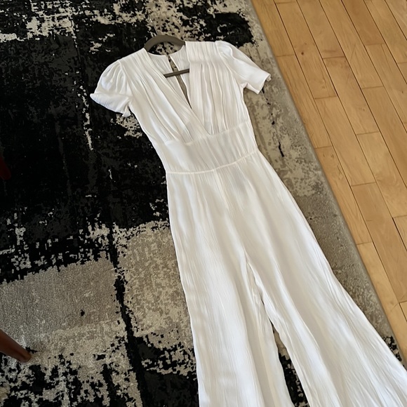 Reformation Flared Jumpsuit Sz S - Picture 14 of 16